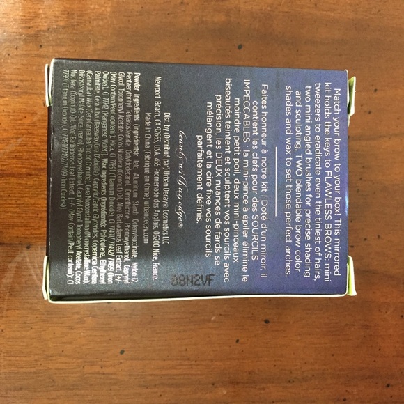 Urban Decay Brow Box Brown/Sugar Powder Wax Tools - Picture 4 of 6